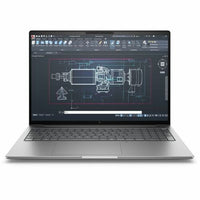 HP ZBook 8 G1i, U7-255H, 16GB, 512GB , 16" WUXGA IR TS, W11P, 3Y OS