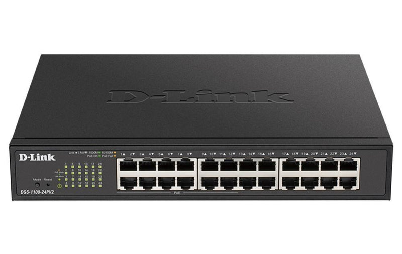 D-Link 24-Port Smart Managed PoE Switch
