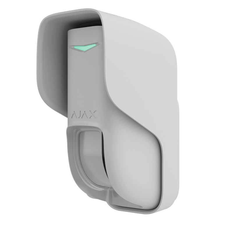 AJAX Curtain-Style Outdoor Motion Detector, White