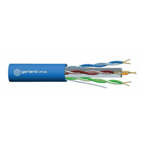 Garland CAT6 305M U/UTP Network Cable – 4-Pair, Blue, Pull Box