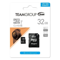 Team Group 32GB Micro SDHC Class10 UHS-I + Adapter, 100MB/s Read