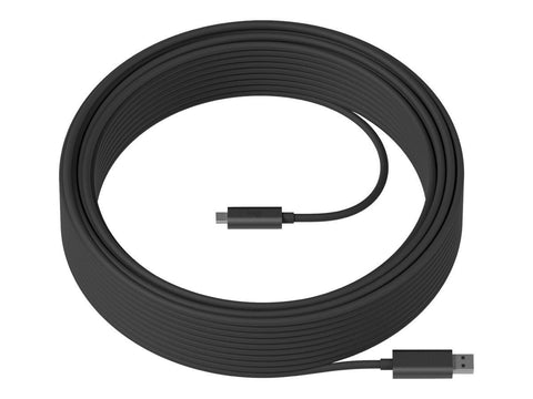 Logitech 10M USB 3.1 Cable for Camera, USB-A to USB-C Male