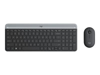 Logitech MK470 Slim Wireless Keyboard & Mouse Combo, 2.4GHz, Graphite