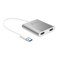 J5create JUA365 USB 3.0 to Dual HDMI 4K/2K Multi-Monitor Adapter