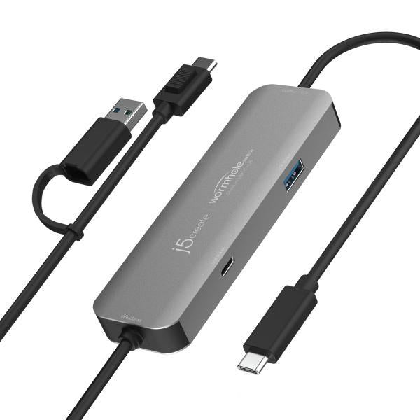 J5create JCH422 Wormhole Switch USB-C Hub - Windows to iPad/iPhone 15+