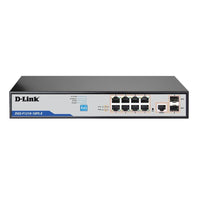 D-Link 10-Port Long Range PoE+ Switch