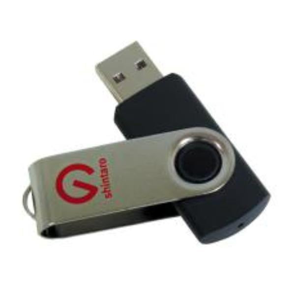 Shintaro 64GB USB-A 3.2 Gen1 Rotary Pocket Disk