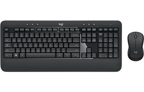 Logitech Wireless Keyboard & Mouse Combo, MK540, Black, USB Receiver