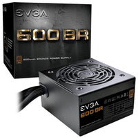EVGA 600 BR 600W Power Supply, 80 PLUS BRONZE, Non-modular, 1x EPS, 2x PCI-E, 6x