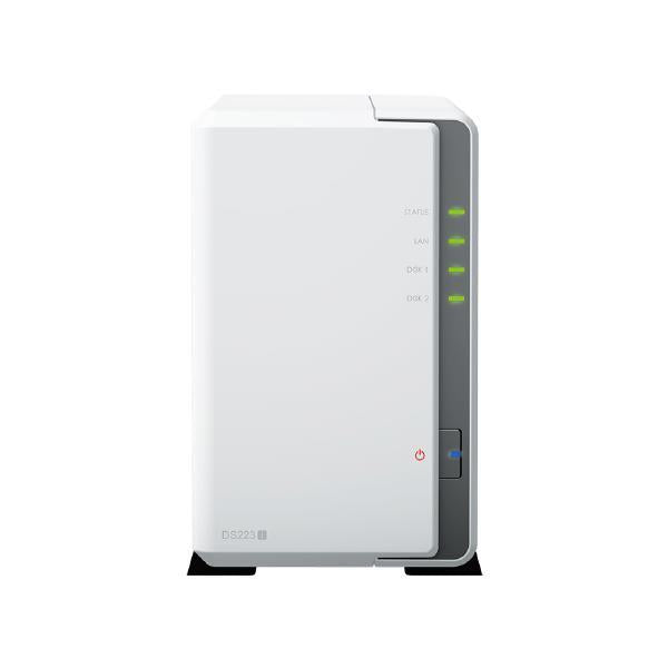 Synology DS223J 2-Bay NAS – Diskless, 1GB DDR4, 1GbE, USB 3.2, 2Yr Wty