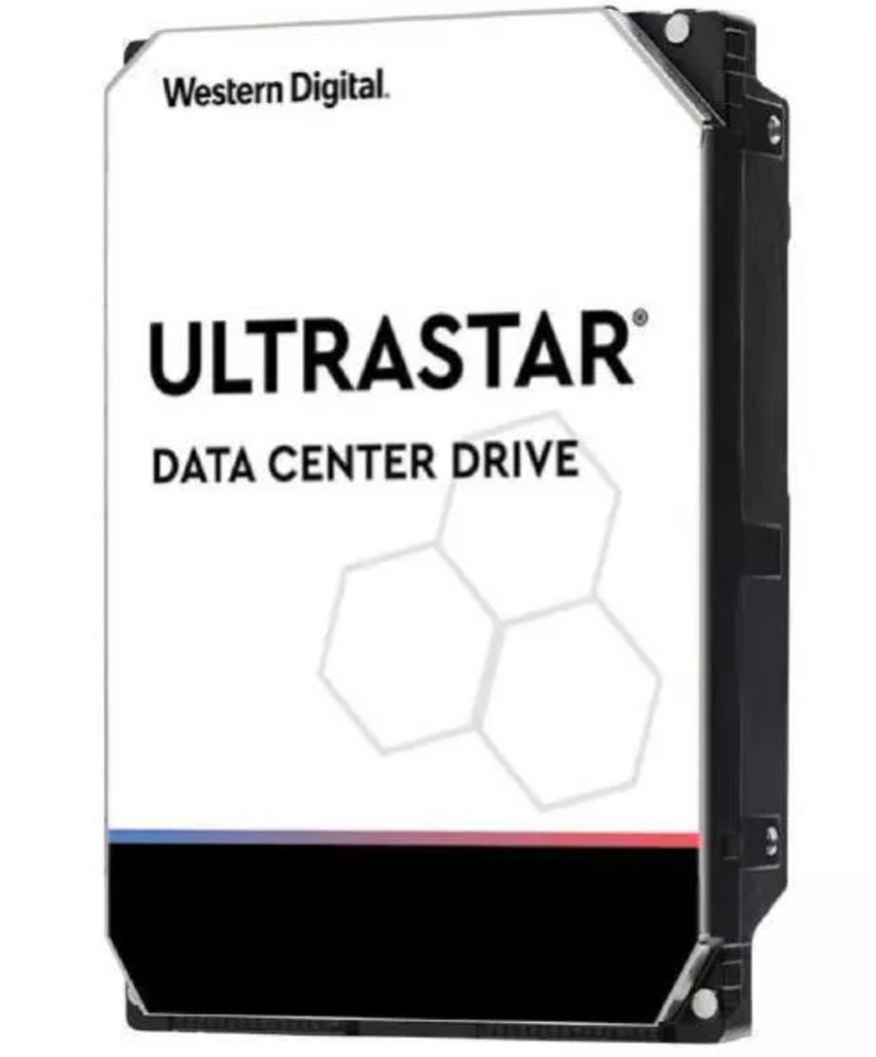 WD 12TB Ultrastar Enterprise 3.5" Hard Drive, SATA , 7200RPM, 256MB Cache