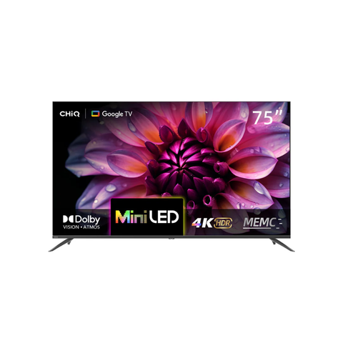 CHiQ 75M810N 75" 4K QD MiniLED Google TV - NEW MODEL