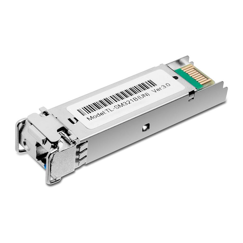 TP-LINK 1000BASE-BX BI-DIRECTIONAL SFP MODULE LC CONNECTOR LONG REACH, 3YR WTY