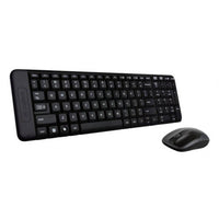 Logitech MK220 Wireless Keyboard & Mouse Combo, Black, USB Receiver, 3YR WTY-last stock