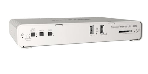 Matrox Monarch LCS Encoder with BonusRackmount Kit. Ex-Demo Stock. 2 YR WTY