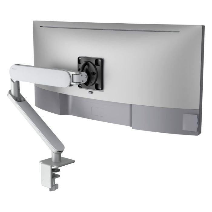 Atdec Ora Single Monitor Dynamic Arm - F-Clamp - Silver