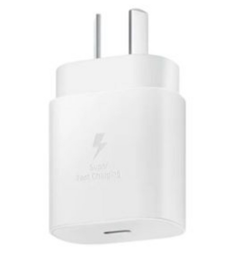Samsung 25W PD 3.0 USB-C Power Adapter AC Wall Charger Super Fast