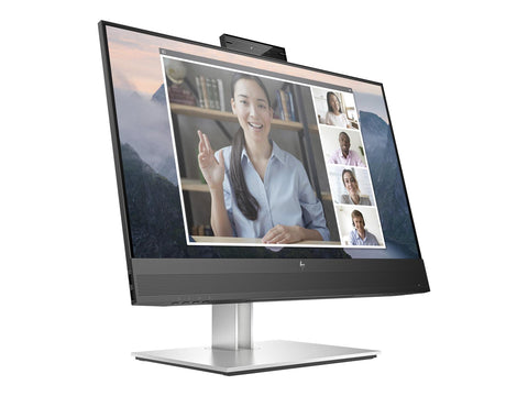 HP E24mv G4 23.8" FHD Conferencing Monitor, Webcam, Speakers, HDMI/DP, 3Y