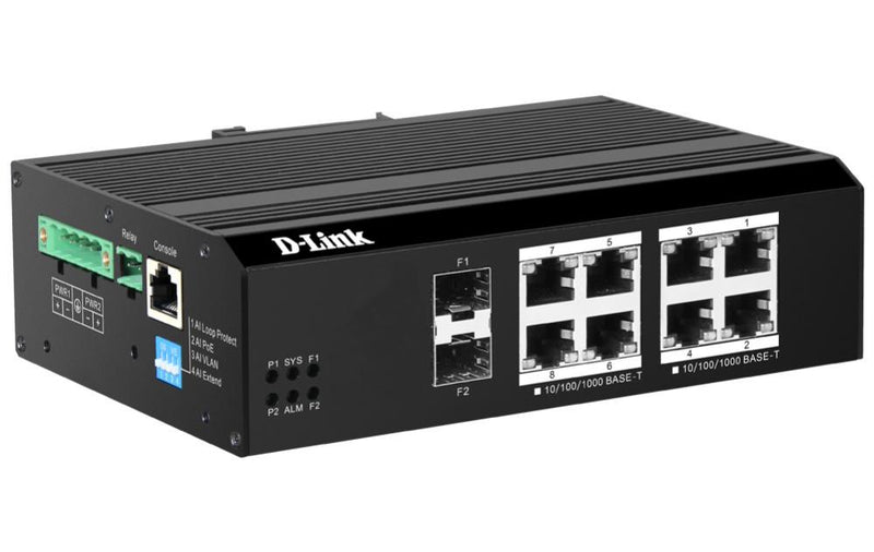 D-Link 10-Port Smart Managed PoE+ Switch