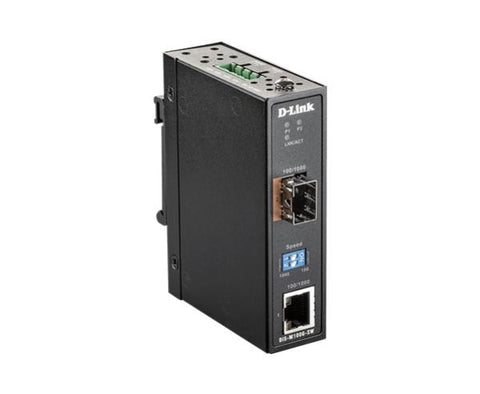 D-Link 2-Port Base-T-SFP Media Converter