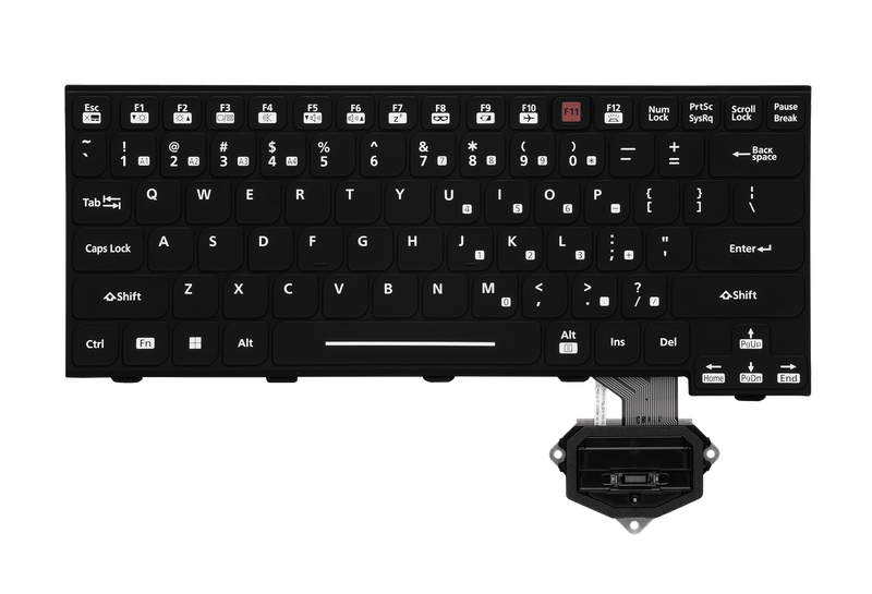 Panasonic Backlit KB FZ-40 FZ-55