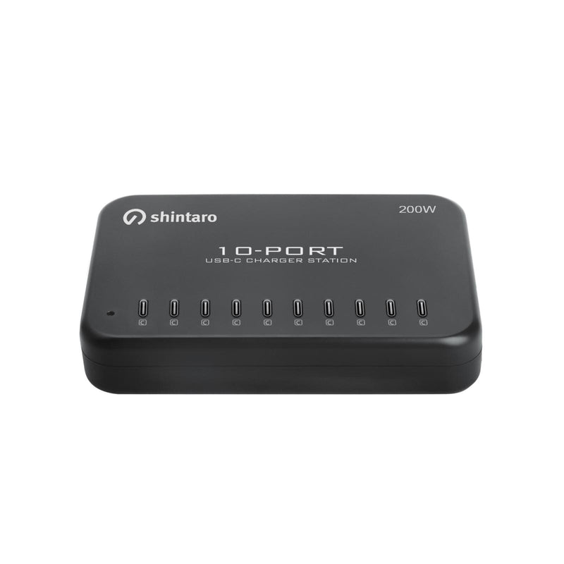 Shintaro 200W 10-Port USB-C GaN Charger (SH-MDUC-10C)