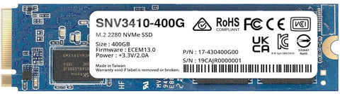 Synology M.2 NVMe M.2 2280 -400GB-5yr