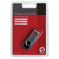 Shintaro 8GB USB 2.0 Rotating Pocket Disk - Plug & Play Storage