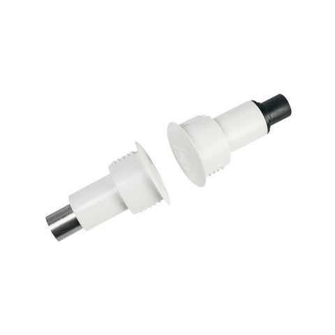 Aritech S2569 Reed Switch, Steel Door, NC, 25.4mm, White