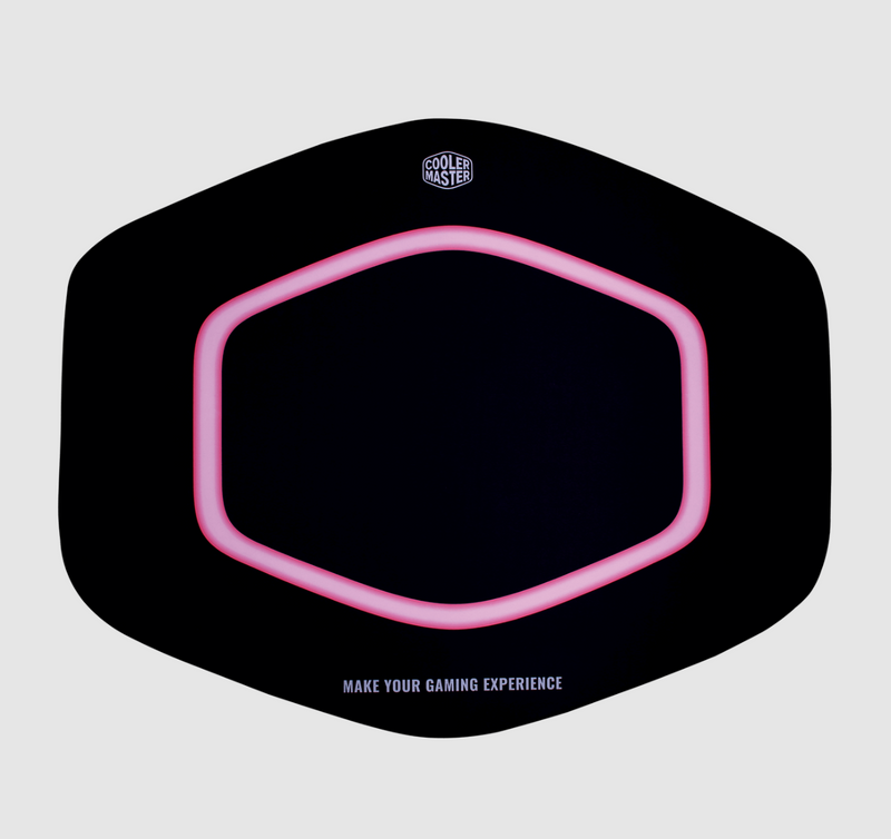 COOLER MASTER FM510H GAMING FLOOR MAT, CLASSIC HALO DESIGN, ANTI-SCRATCH, WATER REPELLENT,