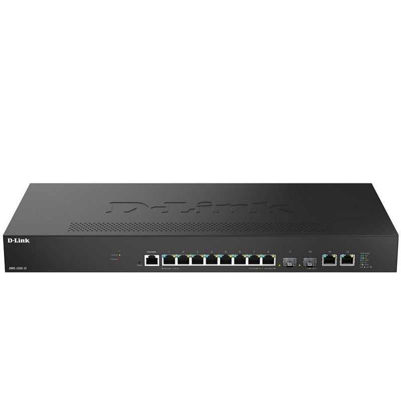 D-Link 12-Port MultiGigabit Smart Switch