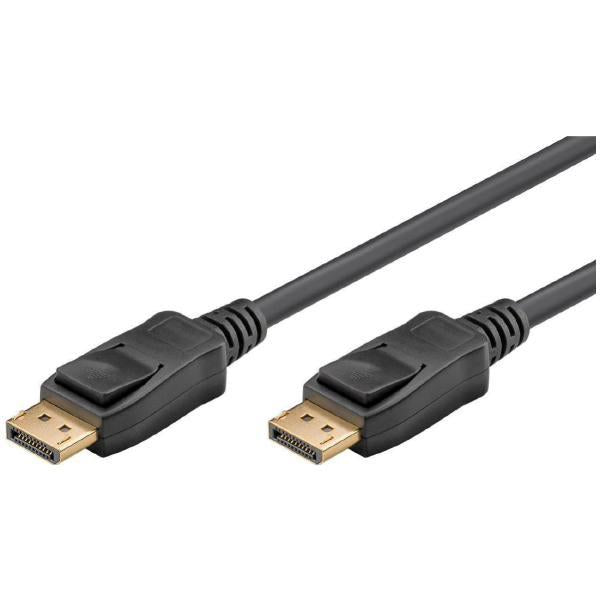Shintaro 2m DisplayPort 1.4 Cable – 4K 120Hz, Secure Lock Connector