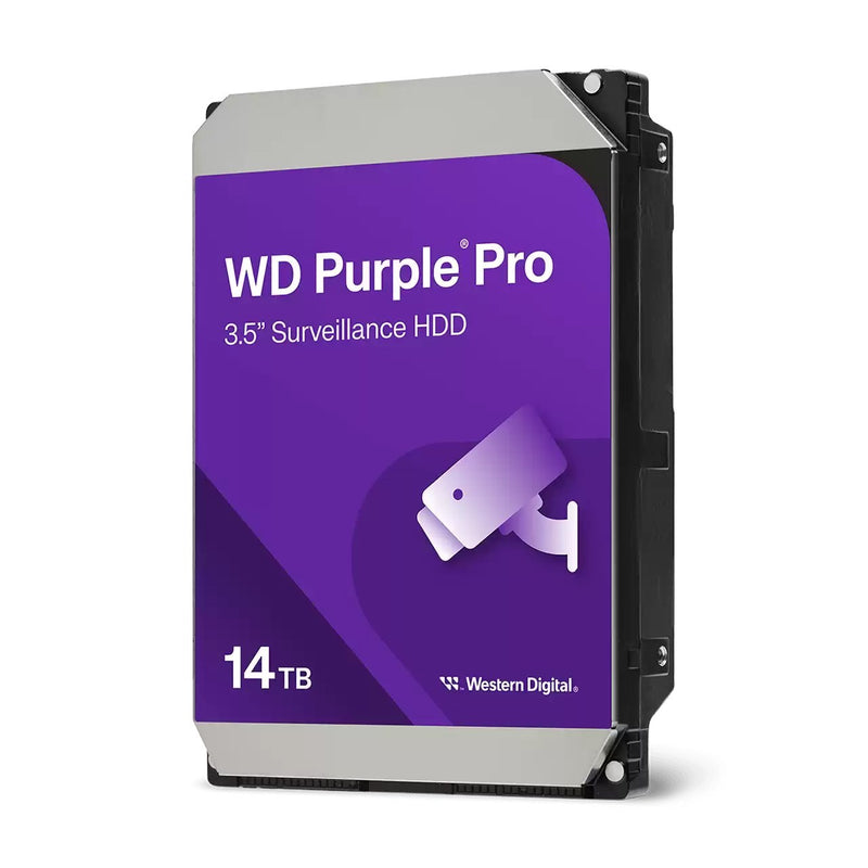 WD Purple Pro Video Analytics Hard Drive WD142PURP 14TB 512 Cache