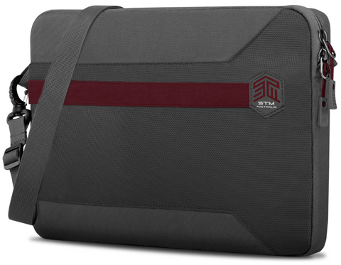 STM Blazer Laptop Sleeve, 15", Granite Grey, 3Yr Warranty