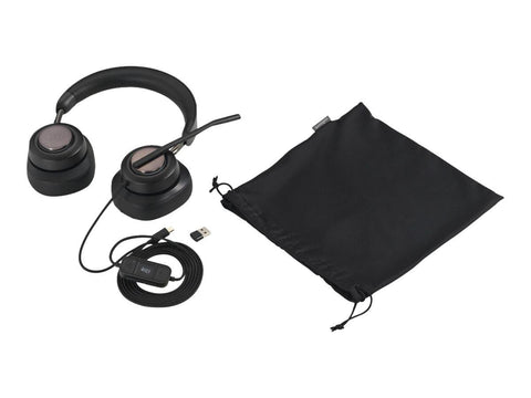 KENSINGTON H2000 WIRED USB-C OVER-EAR HEADSET, NOISE CANCEL FOR MS & ZOOM