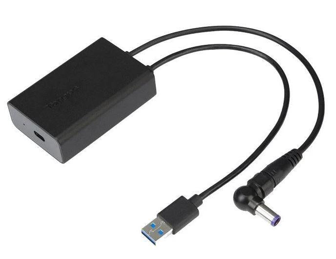 TARGUS ACA42AUZ, USB-C DEMULTIPLEXER ADAPTER (3-PIN), DL TYPE, 50W CHARGING