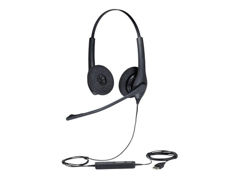 Jabra BIZ 1500 UC Duo Corded Headset – USB-A