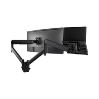 Atdec Laptop-Monitor Combo Mount - Bolt Through - Black
