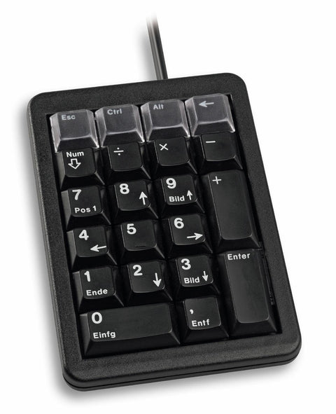 Cherry Numeric Pad 21 Keys USB Black includes 4 function keys