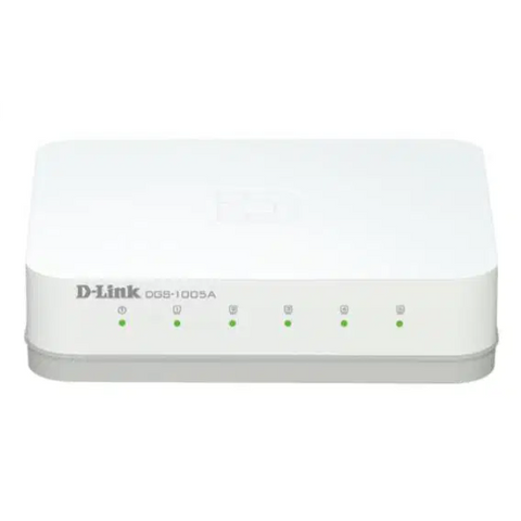 D-Link 5-Port Gigabit Unmanaged Desktop Switch 10/100/1000 RJ45