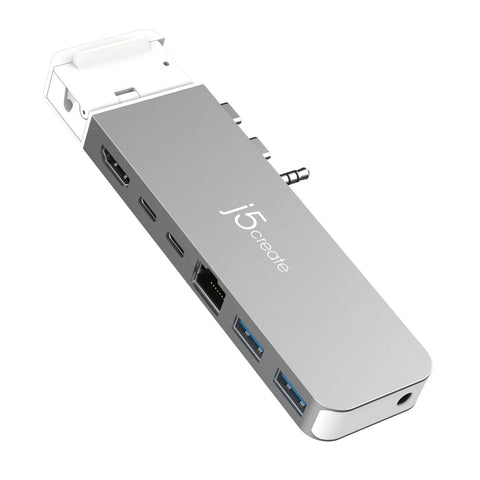 J5create JCD395 4K60 Pro USB4 Hub with MagSafe Kit Dual Display