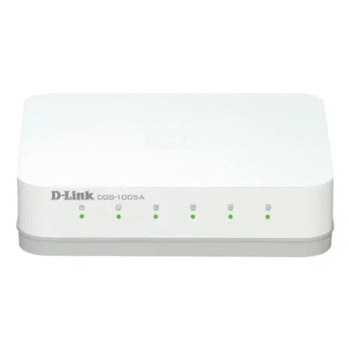 D-Link 5-Port Gigabit Desktop Switch – Unmanaged, RJ45