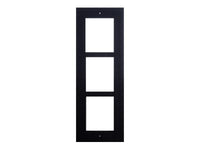 Axis 2N IP Verso - 3M Flush Frame Black IP Intercom Accessory