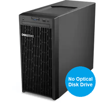 Dell T150 TWR, E-2314 (1/1), 8GB (1/4), 1.2TB SAS 3.5"(1/4), 300W(1/1),H355,1Y NBD