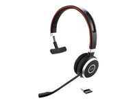 Jabra Wireless Evolve 65 UC Mono Bluetooth Headset + Link 380A BT Dongle,USB-A