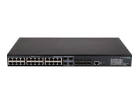 HPE FlexNetwork 5140 24-Port Gigabit PoE+ Managed Switch with 4x SFP+ 10G Uplinks (JL827A)