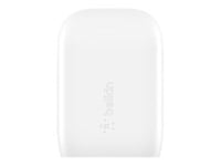 Belkin 1 Port Wall Charger W/ PPS, 30W USB-C PD, White, 2YR W/ $2500 CEW (Cable not Inc)