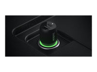 Belkin 2 Port Car Charger, 25W USB-C (1) PD, 12W USB-A (1), Black