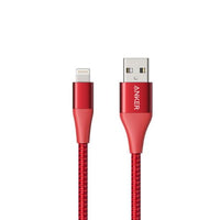Anker PowerLine+ USB-A to Lightning Cable 0.9M - Red Nylon