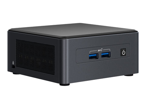 INTEL NUC Mini PC PRO Kit, i3-1115G4,DDR4(0/2),M.2(0/1),2.5"(0/1),Dual LAN,No PWR Cord,3YR